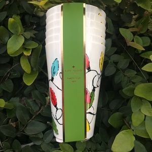 NWT Kate Spade Holiday Party Cups (6)